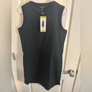 Hilary Radley Classic Black mini sleeveless Dress size S NWT